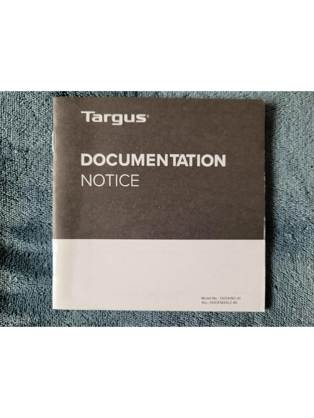 Targus  USB-C Dual 4K 100W PD Docking station DOCK182-A1  DOCK182GLZ-40 - Picture 8 of 8